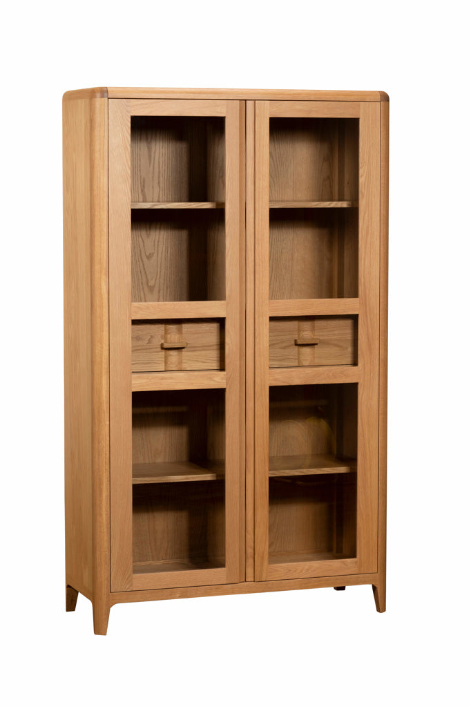 Williams Oak Display Cabinet