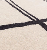 Albany Rug Grid Monochrome