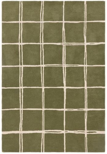Albany Rug Grid Olive