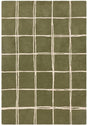 Albany Rug Grid Olive