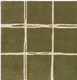 Albany Rug Grid Olive