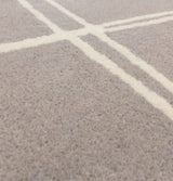 Albany Rug Silver/Grey Grid