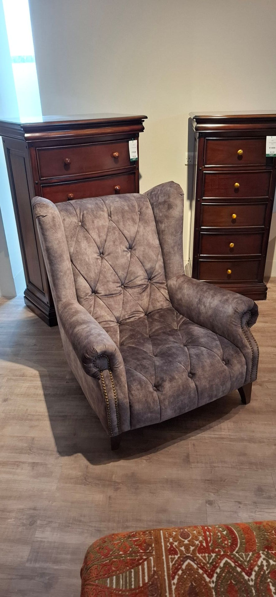 Alexander and James Ossie Chair - Clearance Limerick