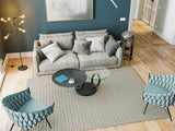 Astra Eolia Black and Glass Coffee Table