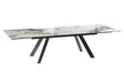 Astra Grande Extending Dining Table White