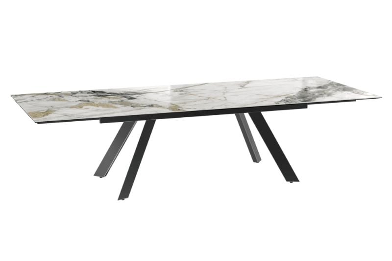 Astra Grande Extending Dining Table White