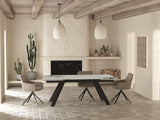 Astra Grande Extending Dining Table White