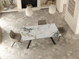 Astra Grande Extending Dining Table White