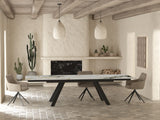 Astra Grande Extending Dining Table White