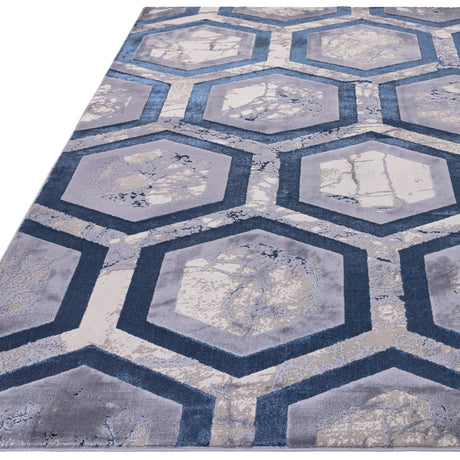 Aurora Rug Hexagon AU19