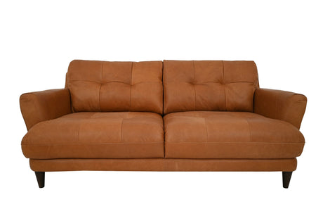 Azriel 2 Seater Natural Leather Sofa