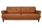 Azriel 3 Seater Natural Leather Sofa