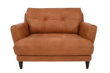 Azriel Maxi Natural Leather Chair