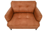 Azriel Maxi Natural Leather Chair