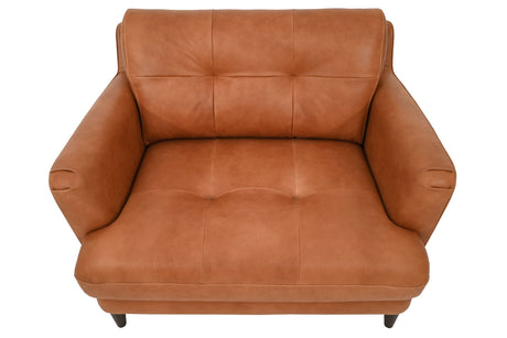 Azriel Maxi Natural Leather Chair