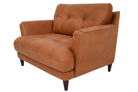 Azriel Maxi Natural Leather Chair