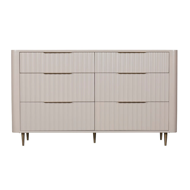Bella 6 Drawer Wide Chest