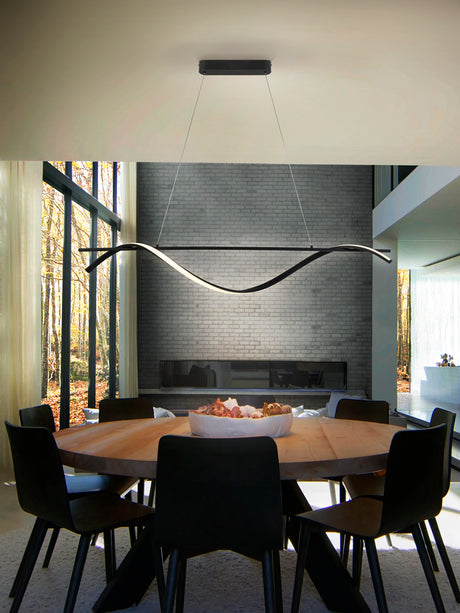 Boa Lamp Black