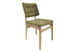 Boden Hunter Green Dining Chair Bianco Oil Legs
