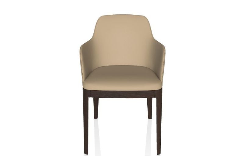 Bontempi Margot Wooden Chair with Arms