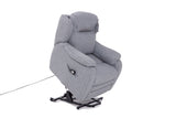 Boston Power Rise and Recline Armchair Grey