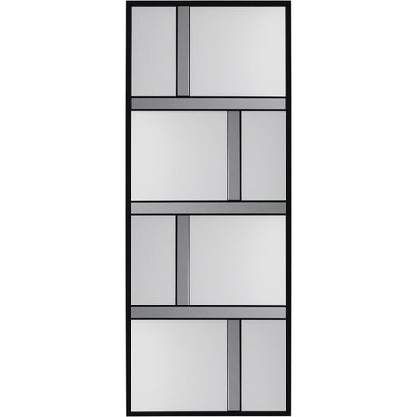 Brick Black Wall Mirror