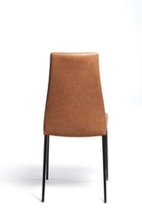 Calligaris Aida Soft Chair Vintage Tobacco