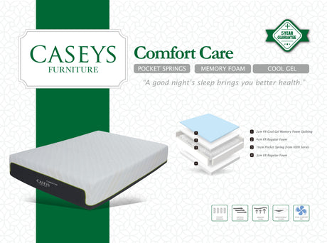 Caseys Comfort Care Mattress 3ft