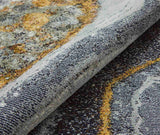 Concept Looms AMA103 Grey Blue Bronze Rug