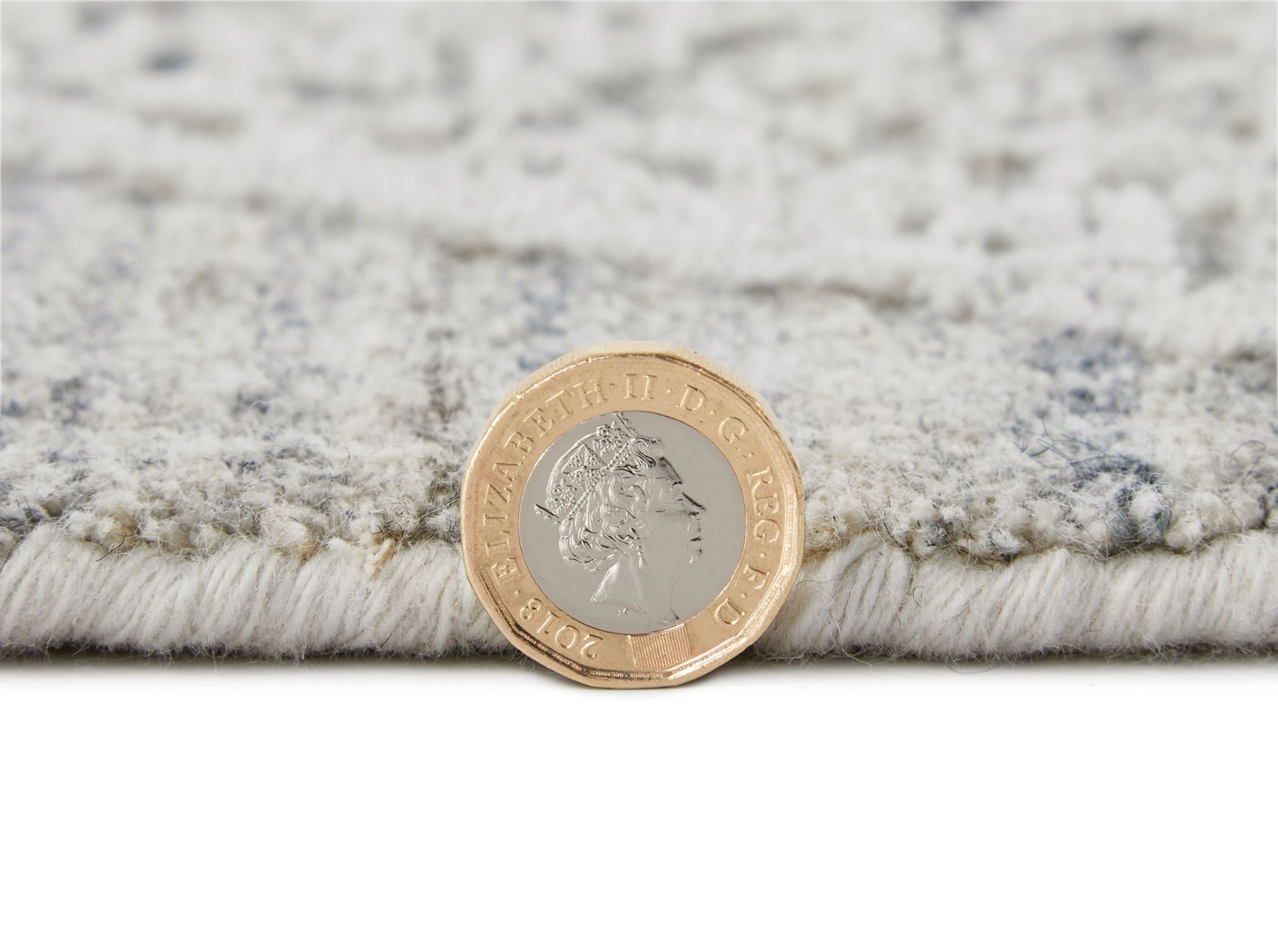 Concept Looms DU147 White/Light Blue Rug