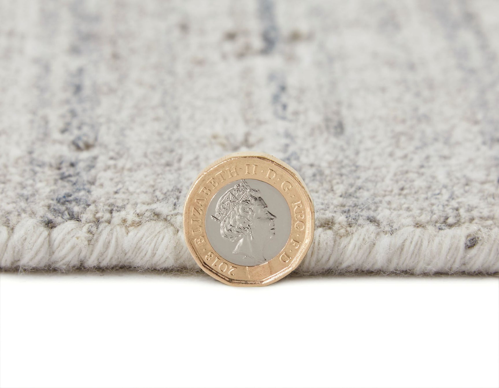 Concept Looms DU155 White/Light Blue Rug