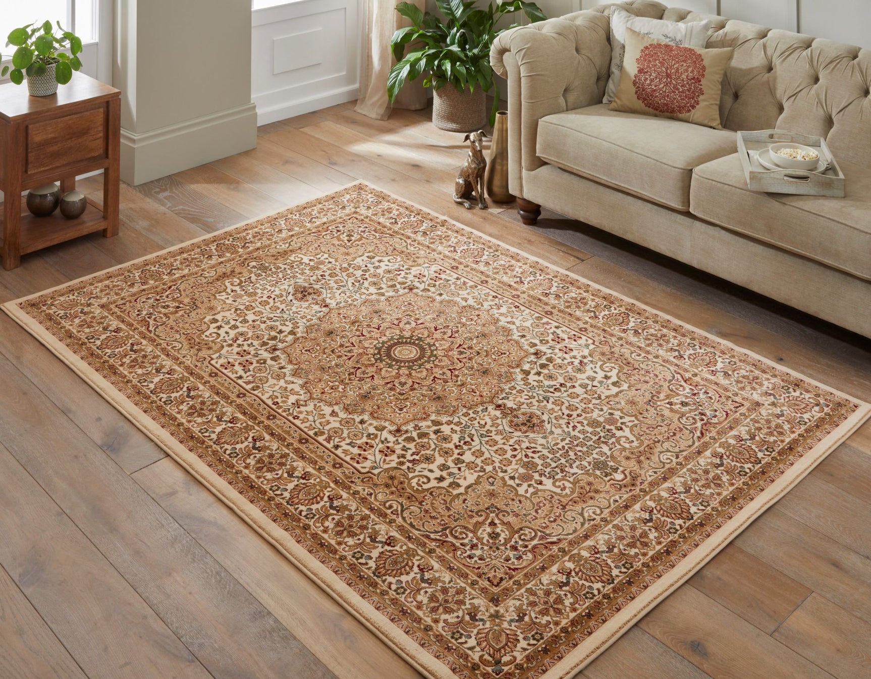 Concept Looms GH101 Grand Heritage Rug Cream Beige