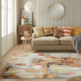 Concept Looms LUX03 Washable Rug Beige Multi