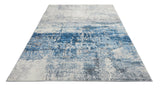 Concept Looms LUX07 Washable Rug Ivory Blue