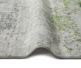 Concept Looms LUX08 Washable Rug Ivory Green