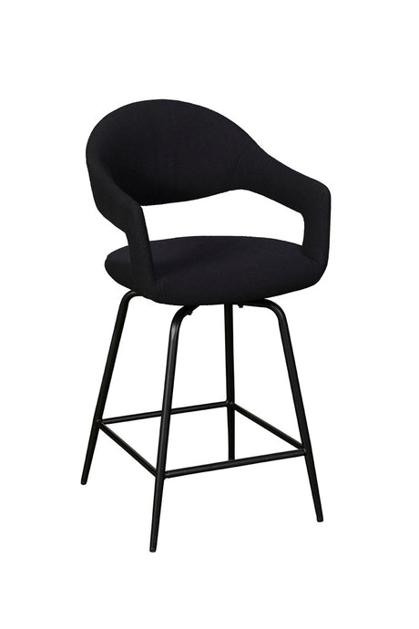 Dahlia Black Counter Chair