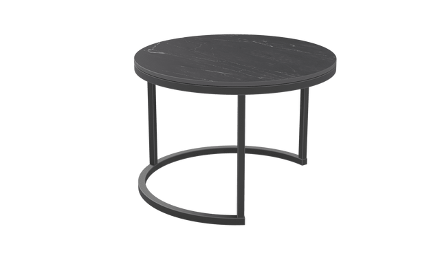 Dolce Vita Side Table Marquina Marble