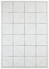 EL Ivory Check Rug 120x170cm
