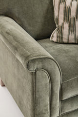 Elton Armchair Sage Plain