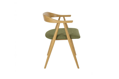 Ercol Lugo Lichen Green Dining Armchair