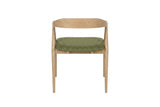 Ercol Lugo Lichen Green Dining Armchair
