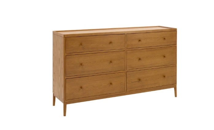 Ercol Salina Ash 6 Drawer Chest