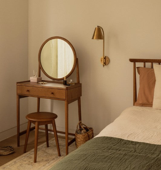 Ercol Salina Ash Dressing Table Stool