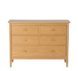 Ercol Teramo Oak 5 Drawer Wide Chest