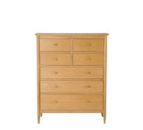 Ercol Teramo Oak 7 Drawer Tall Wide Chest