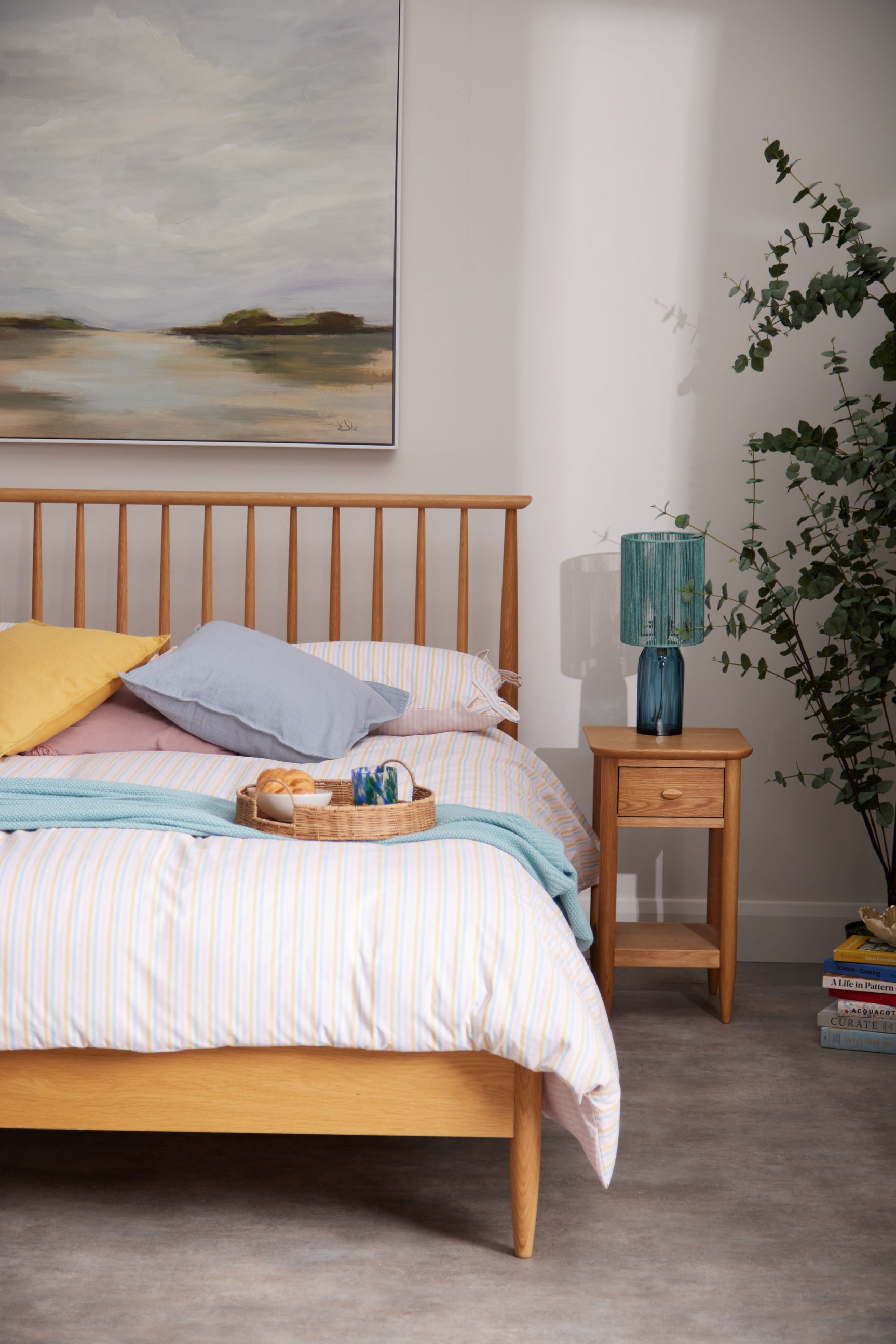 Ercol Teramo Oak Bed Frame
