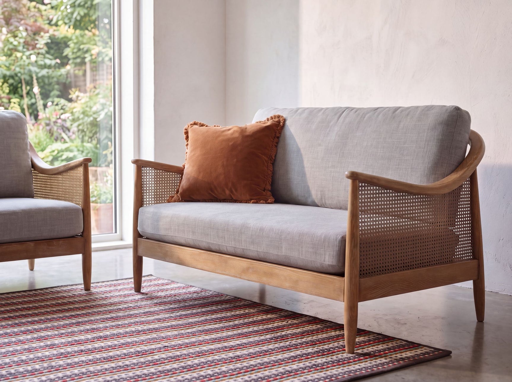 Estela 2 Seater Sofa Antique White
