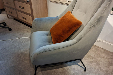 Florence Armchair Grey - Clearance Cork