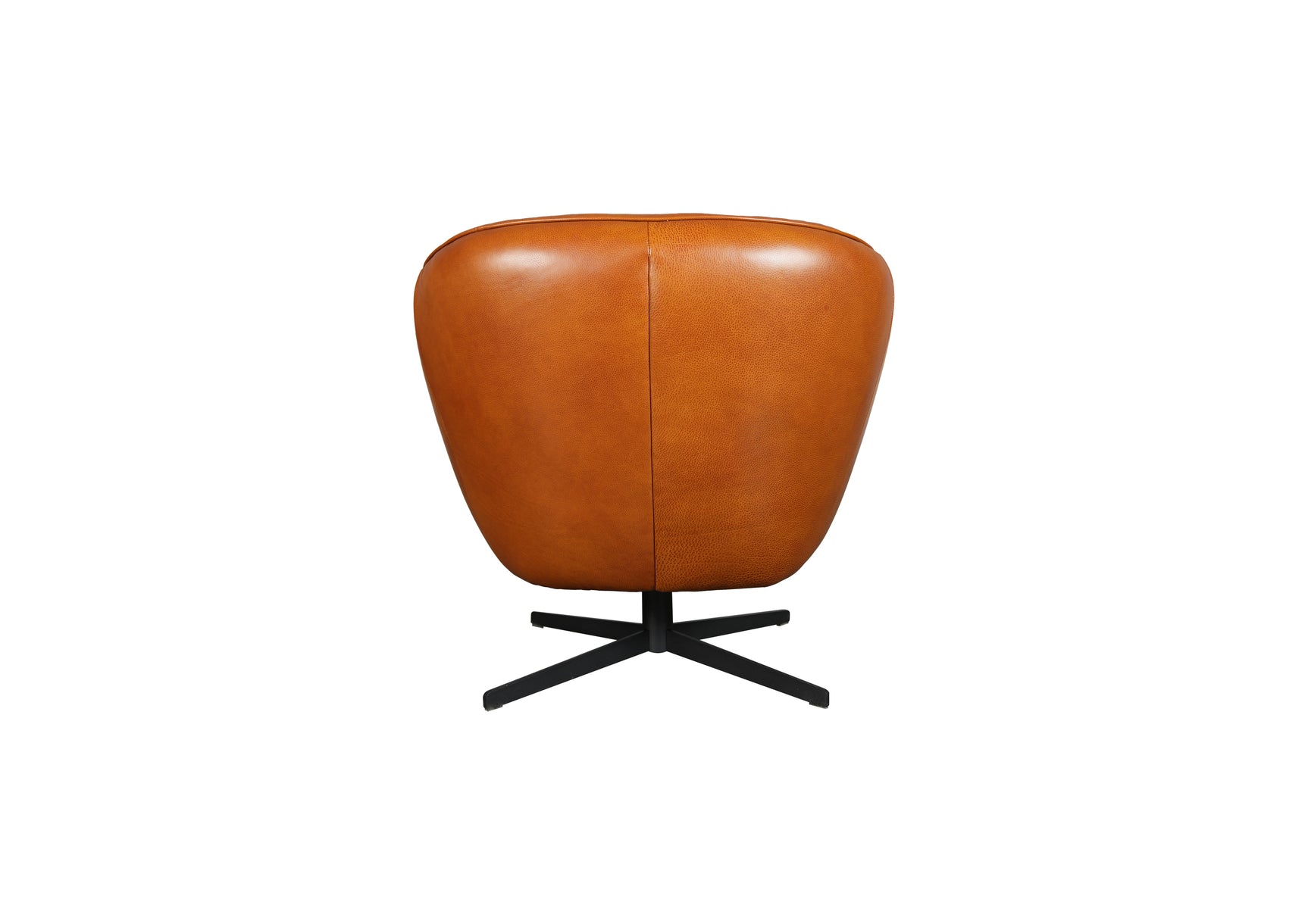Gilmore Berlin Saddle Leather Swivel Chair