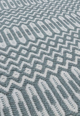 Halsey Duck Egg Outdoor Rug